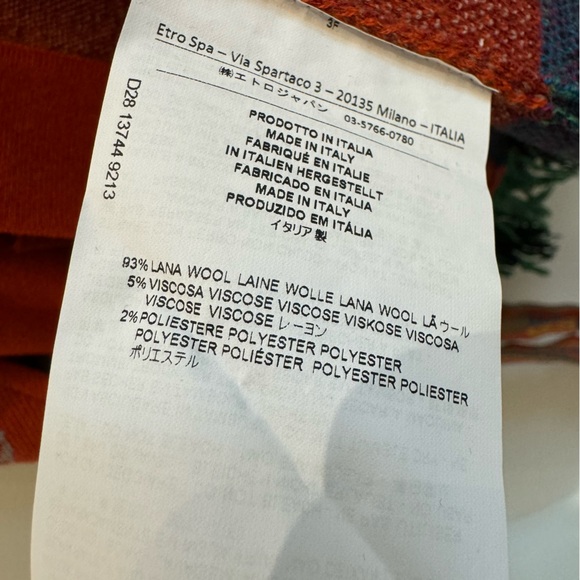 Etro Multicolor Patterned Women's Cardigan - Picture 6 of 7